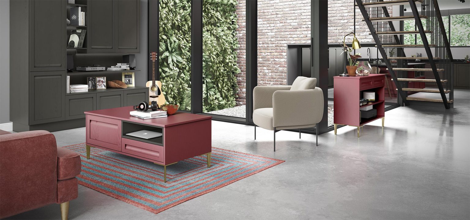 The Unexpected Red Theory | STORI - Contemporary & Traditional Kitchens ...