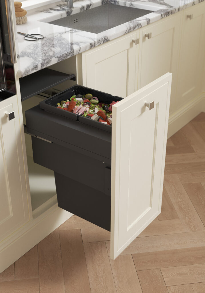 VS ENVI® Space XX Pro S Waste Bin in Lava Grey