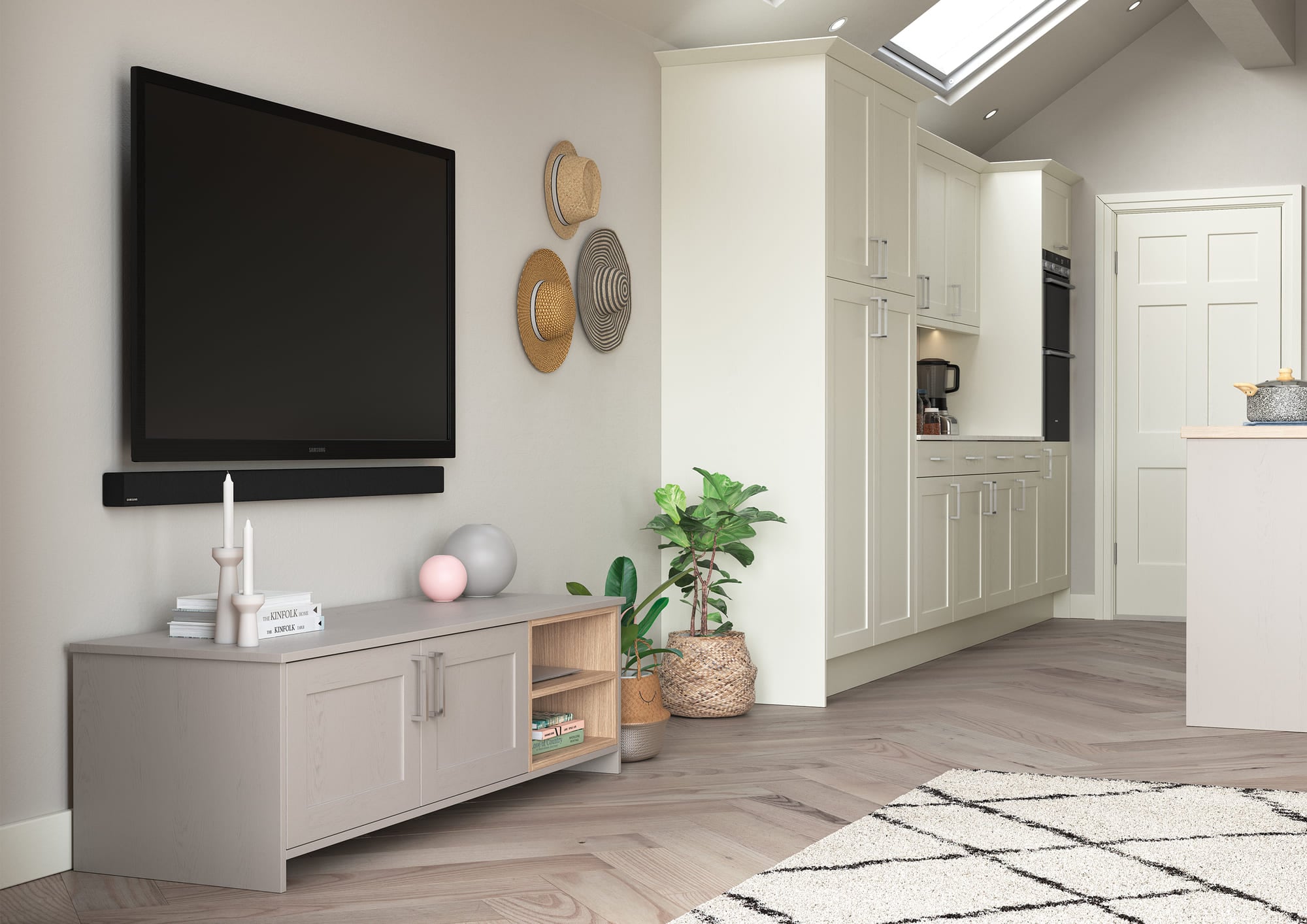 Aldana Cashmere Media Unit by STORI