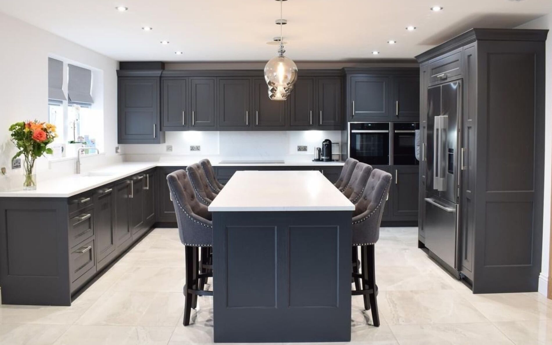 Belgravia Kitchen in Graphite by Everfine Installations
