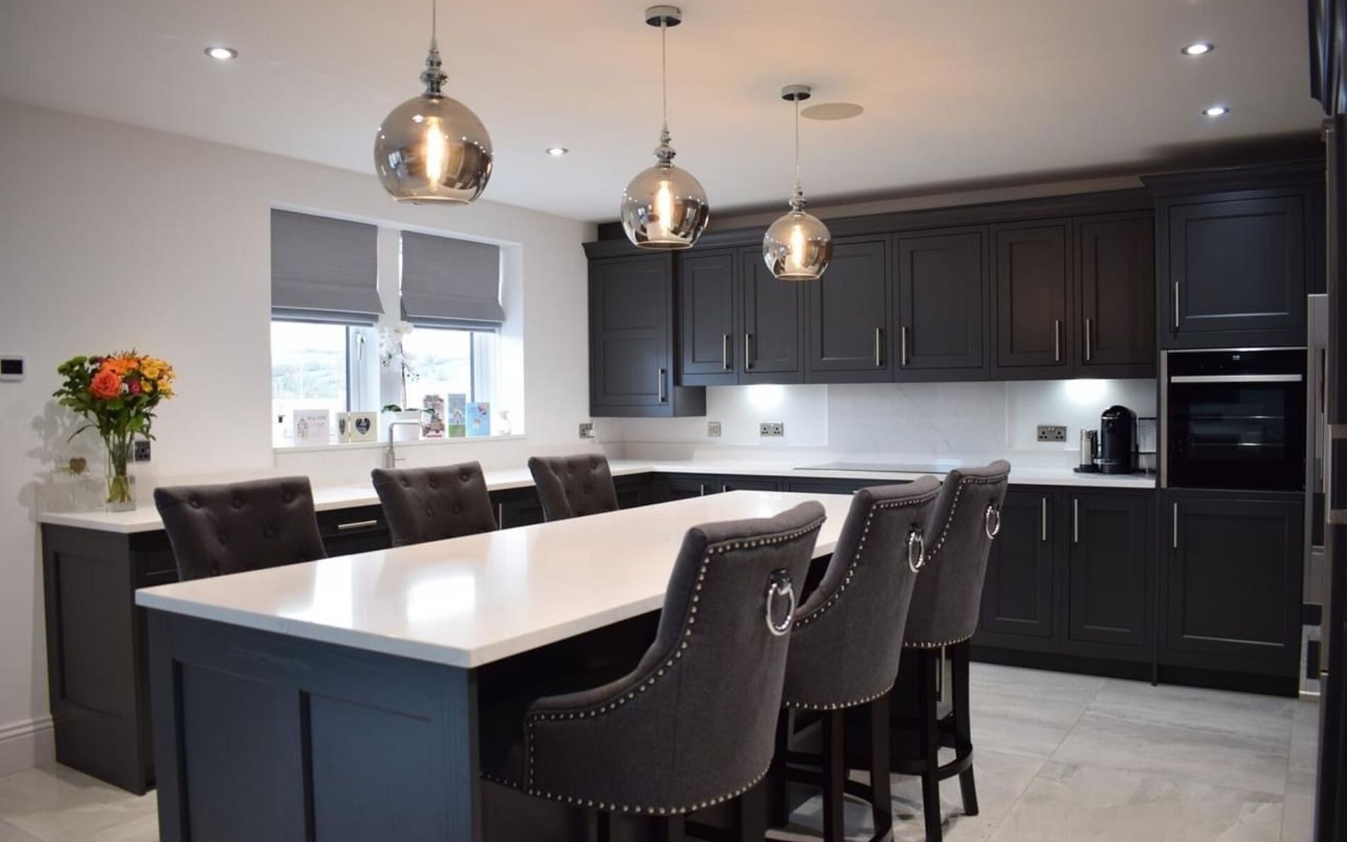 Belgravia Kitchen in Graphite by Everfine Installations