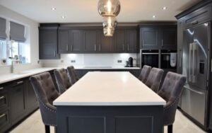 Belgravia Kitchen in Graphite by Everfine Installations