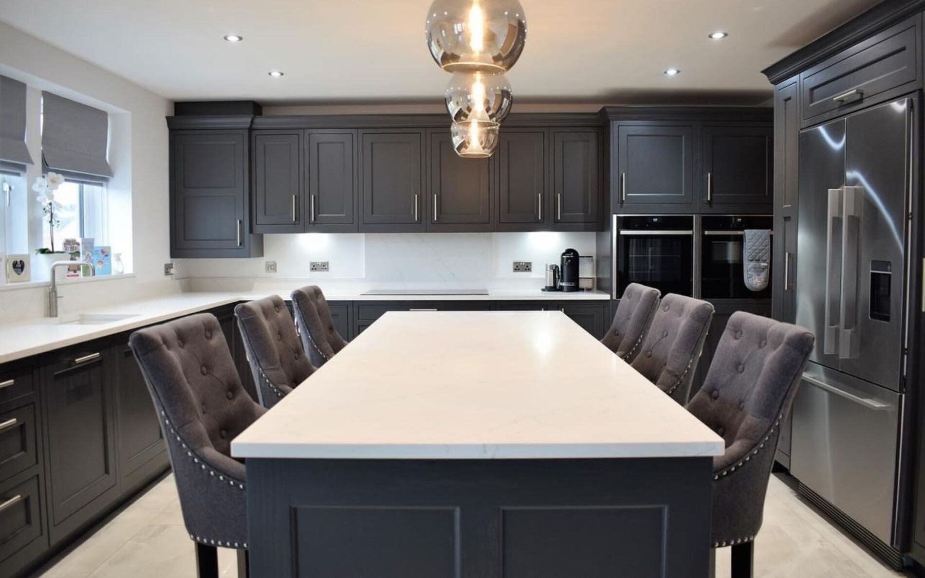 Belgravia Kitchen in Graphite by Everfine Installations