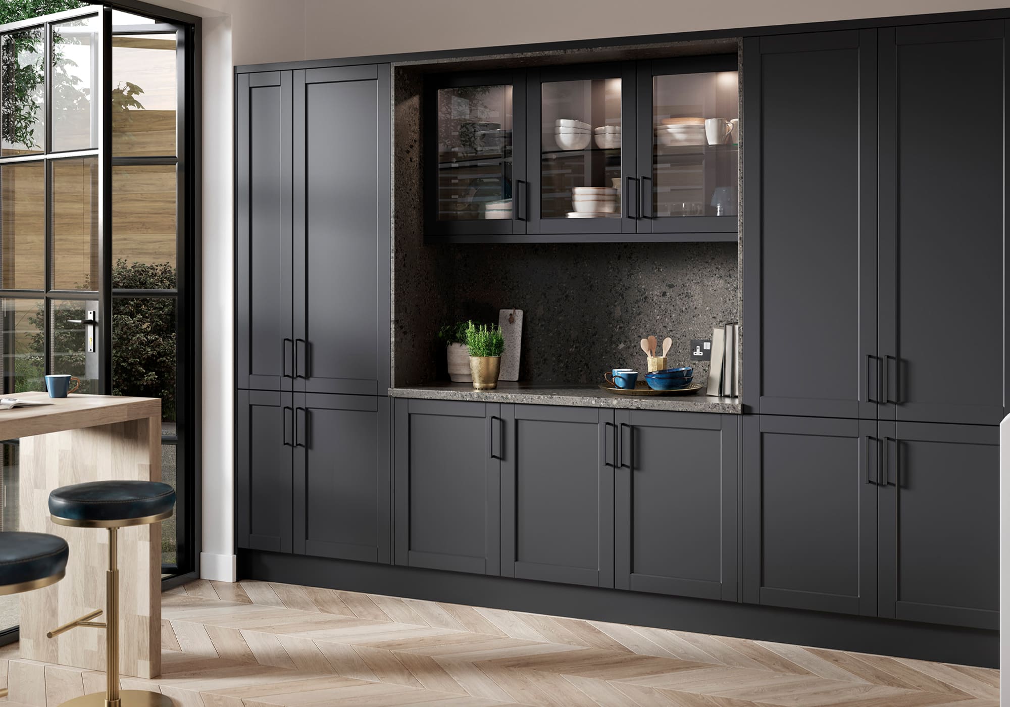 Dawson Graphite Kitchen by STORI