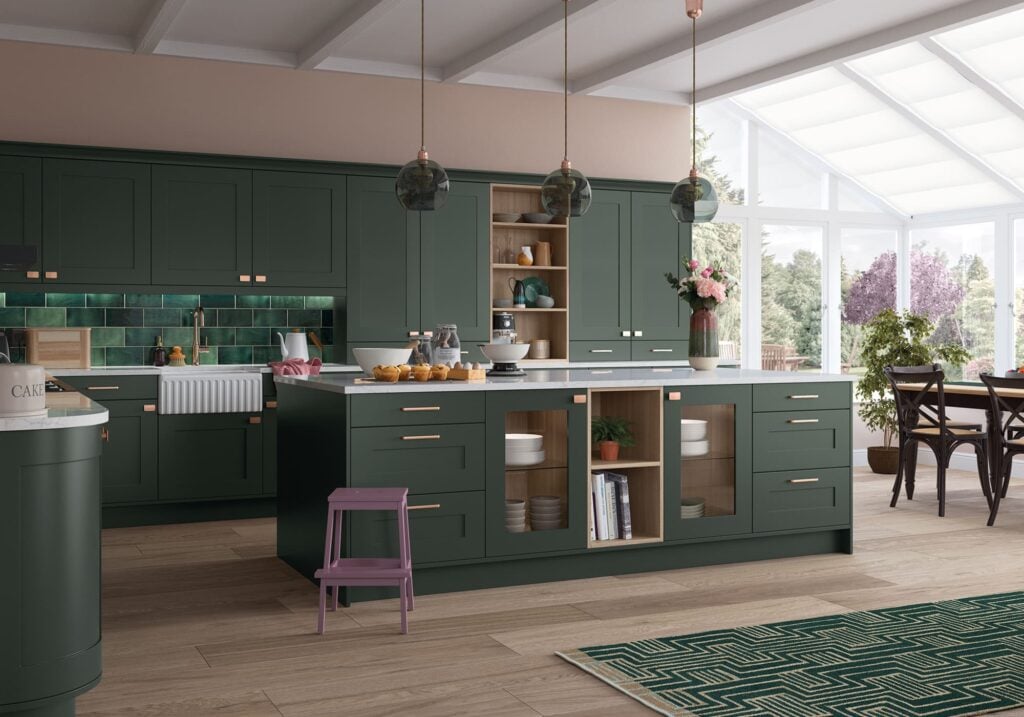 Georgia Deep Forest Kitchen by STORI