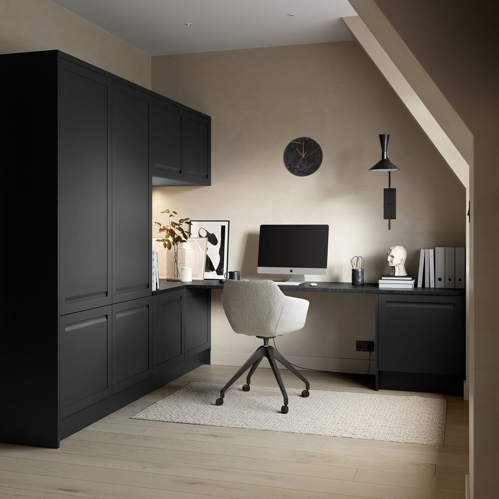 Harborne Graphite Home Office by STORI