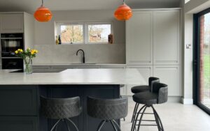 Harborne Kitchen in Stone and Graphite by Kitchen Flair