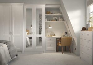 Kensington Light Grey Bedroom by STORI