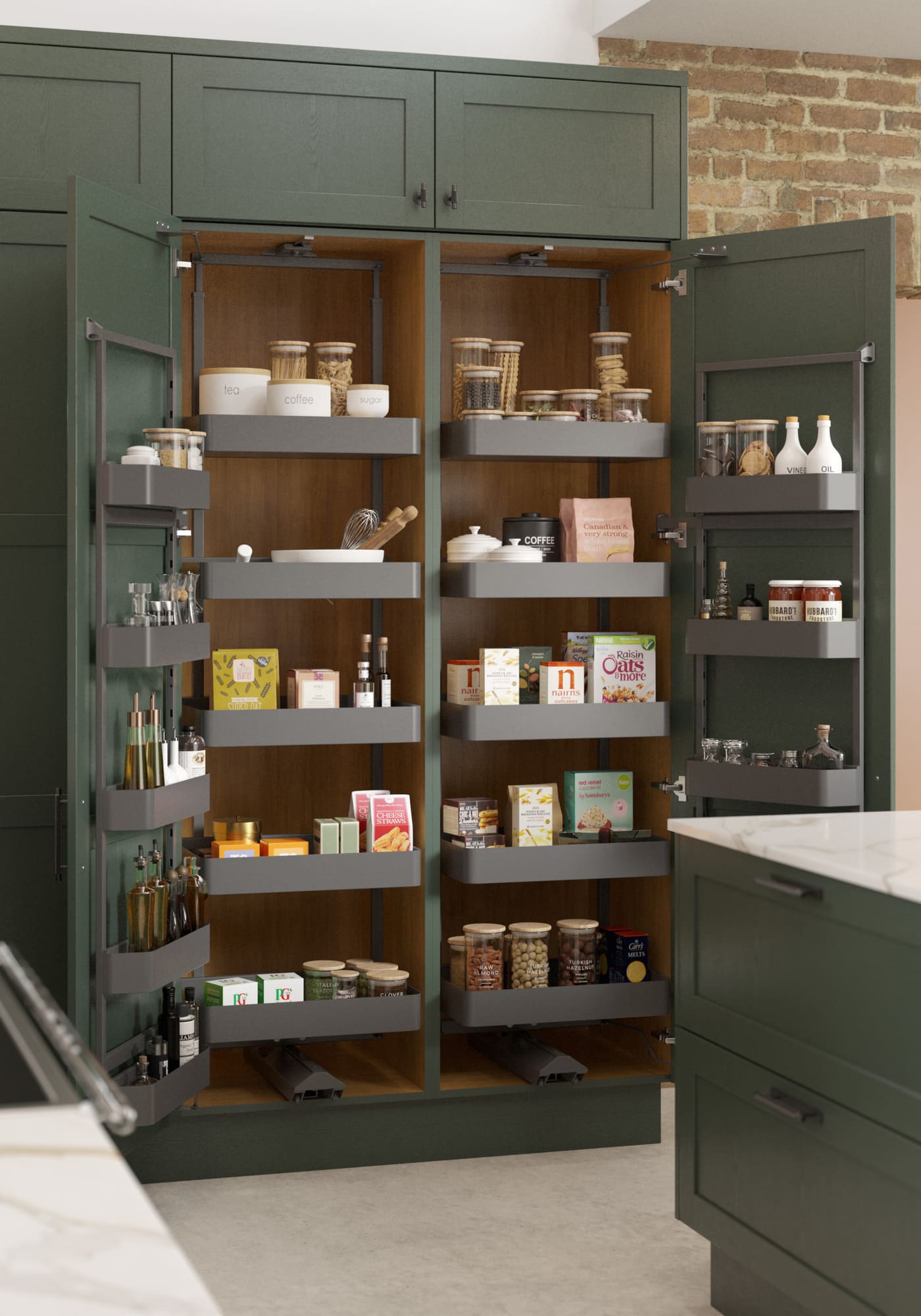 VS TAL Gate Pro Planero Lava Tall Larder Storage Unit