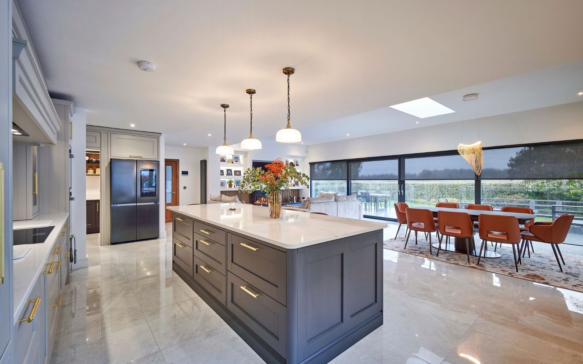 Wakefield Kitchen in Taupe Grey and Graphite by Naughton Kitchens