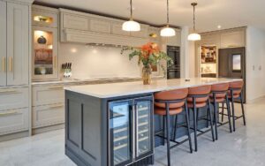 Wakefield Kitchen in Taupe Grey and Graphite by Naughton Kitchens