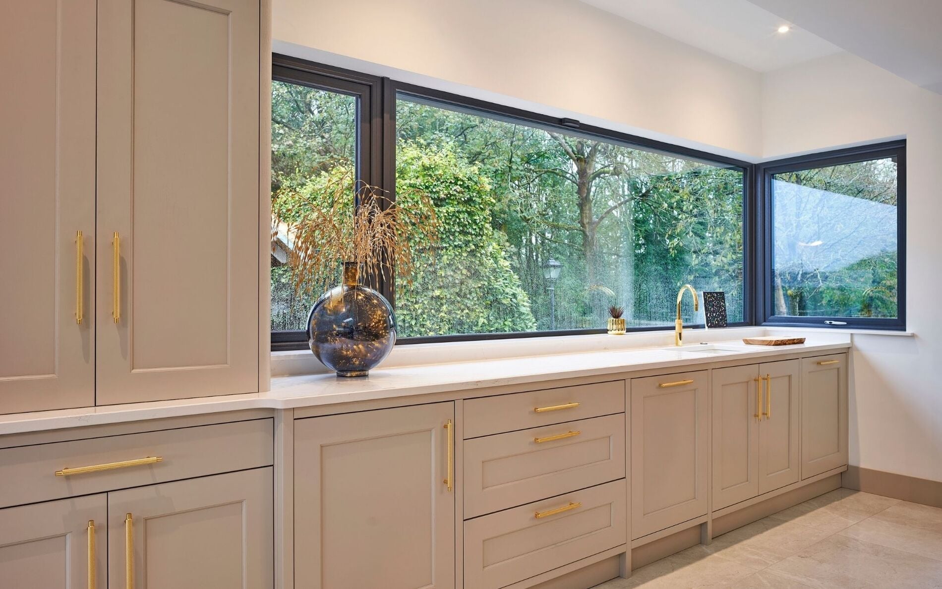 Wakefield Kitchen in Taupe Grey and Graphite by Naughton Kitchens