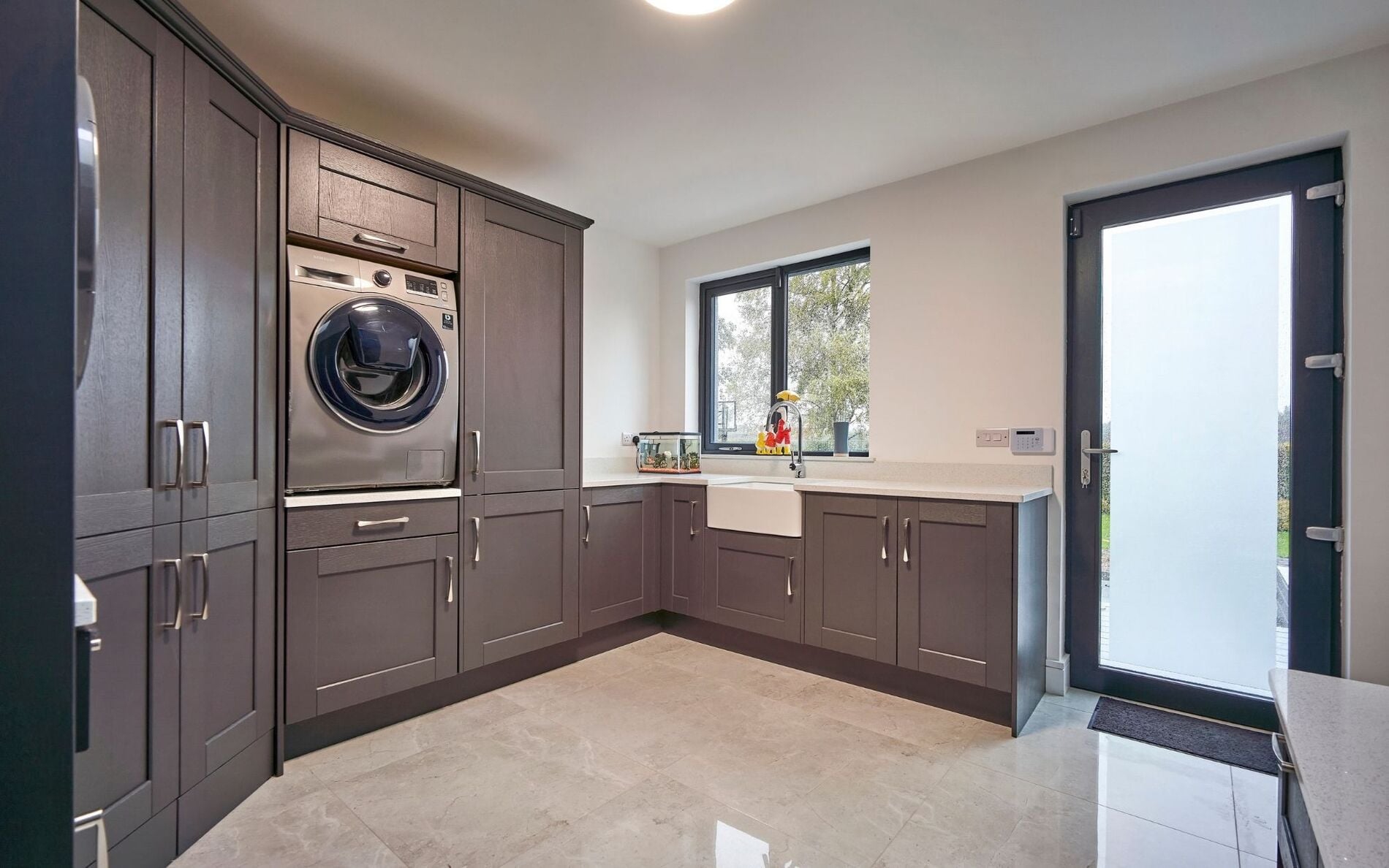Kensington Utility Room in Graphite by Naughton Kitchens