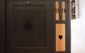 Winslow Kitchen in Cashmere and Graphite by Sarah Jane Kitchens