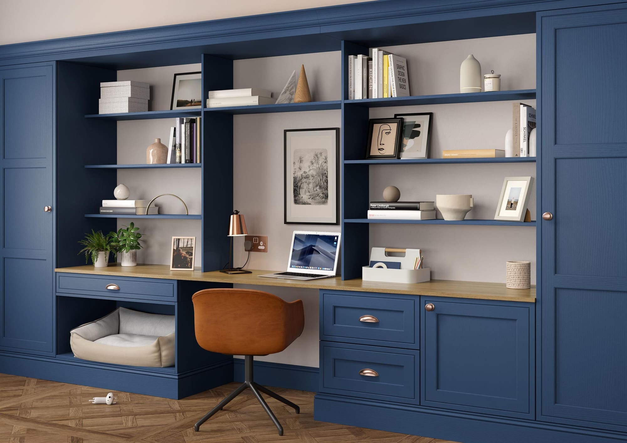 Winslow Parisian Blue Home Office by STORI