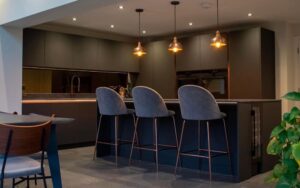 Zola Matte Kitchen in Graphite by Everfine Installations