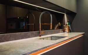 Zola Matte Kitchen in Graphite by Everfine Installations
