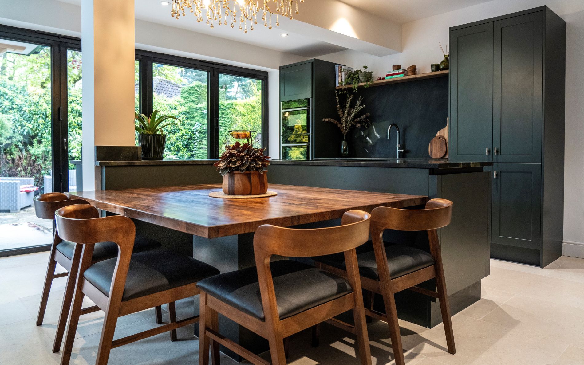 Clifden Kitchen in Heritage Green by Interiors 4 Living