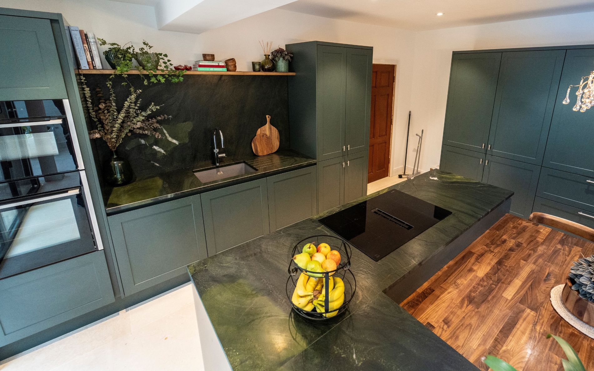 Clifden Kitchen in Heritage Green by Interiors 4 Living