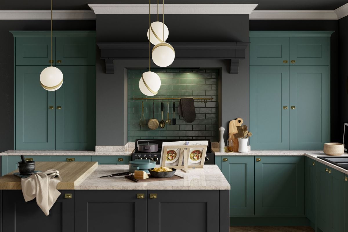 Kitchens: Decorating with Shades of Green | STORI - Contemporary ...