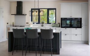 Aldana Kitchen in Light Grey & Graphite by DWK