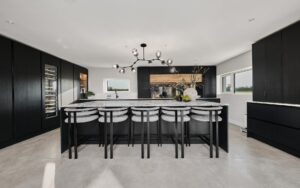 Tavola Kitchen in Hacienda Black by Exorna