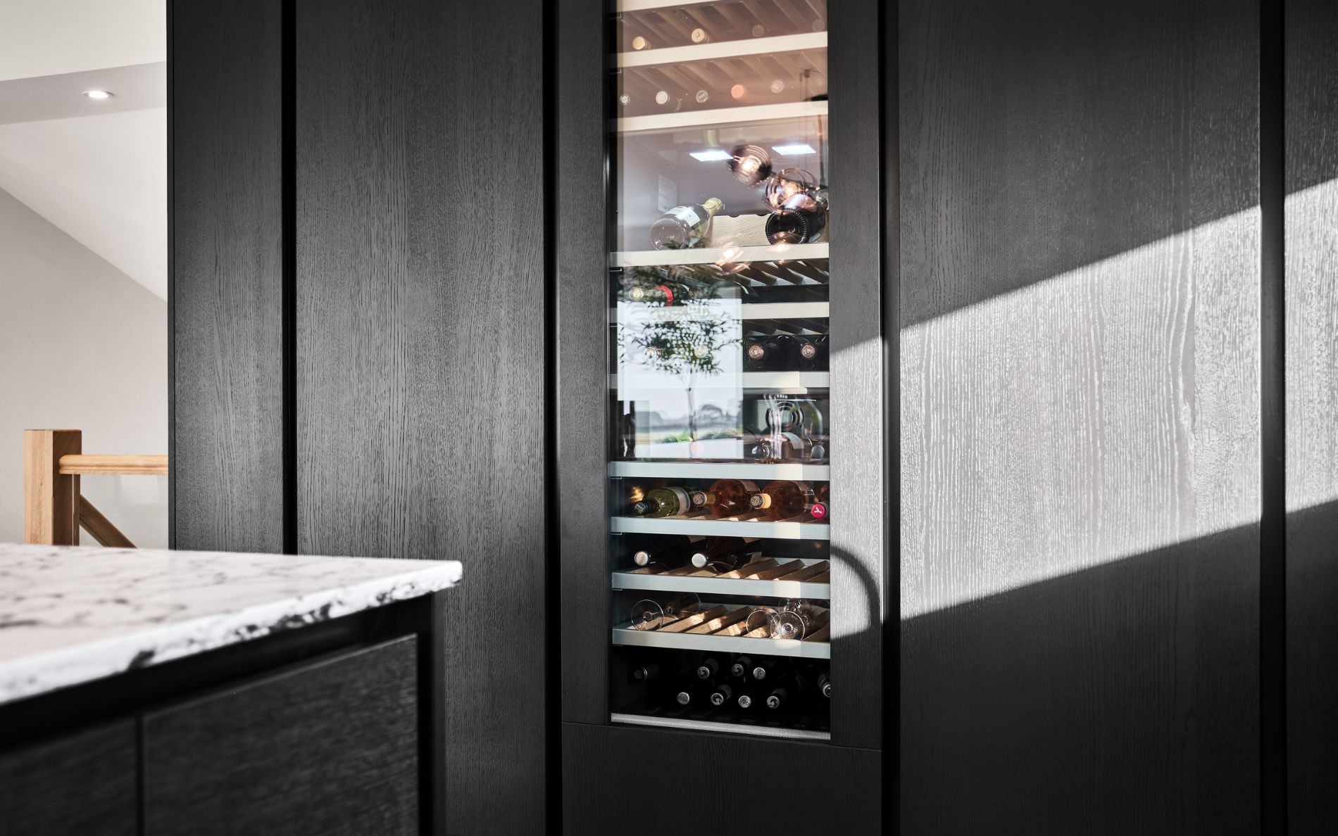 Tavola Kitchen in Hacienda Black by Exorna