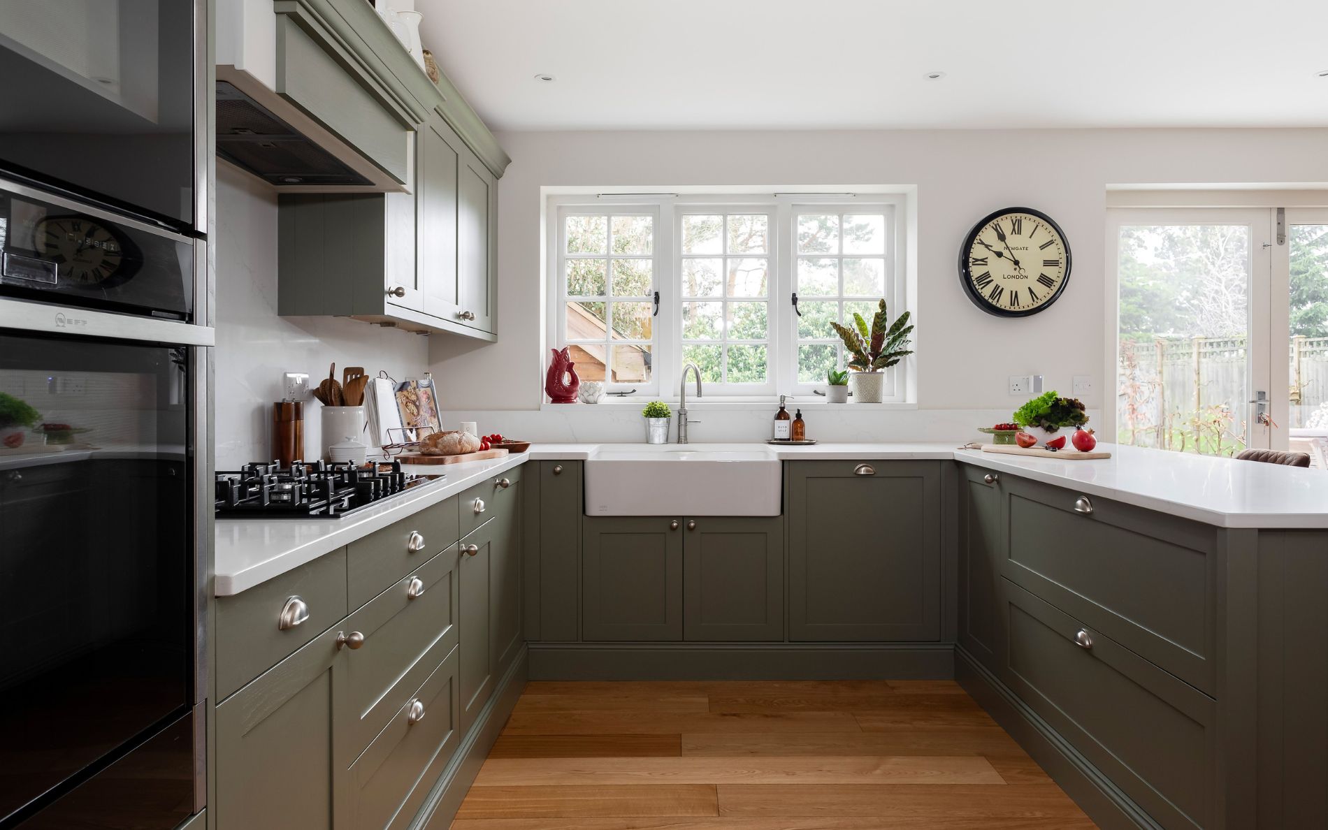 Aldana Kitchen in Cardamom by Ella Austin Kitchens