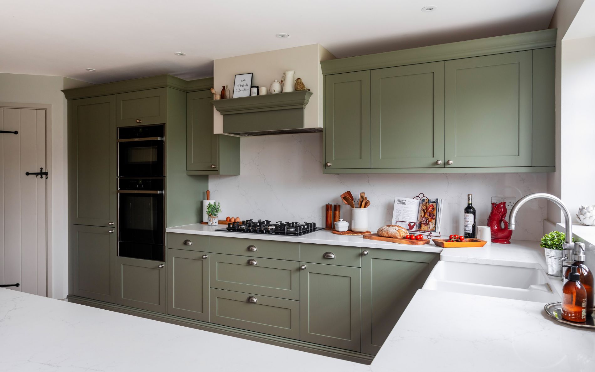 Aldana Kitchen in Cardamom by Ella Austin Kitchens