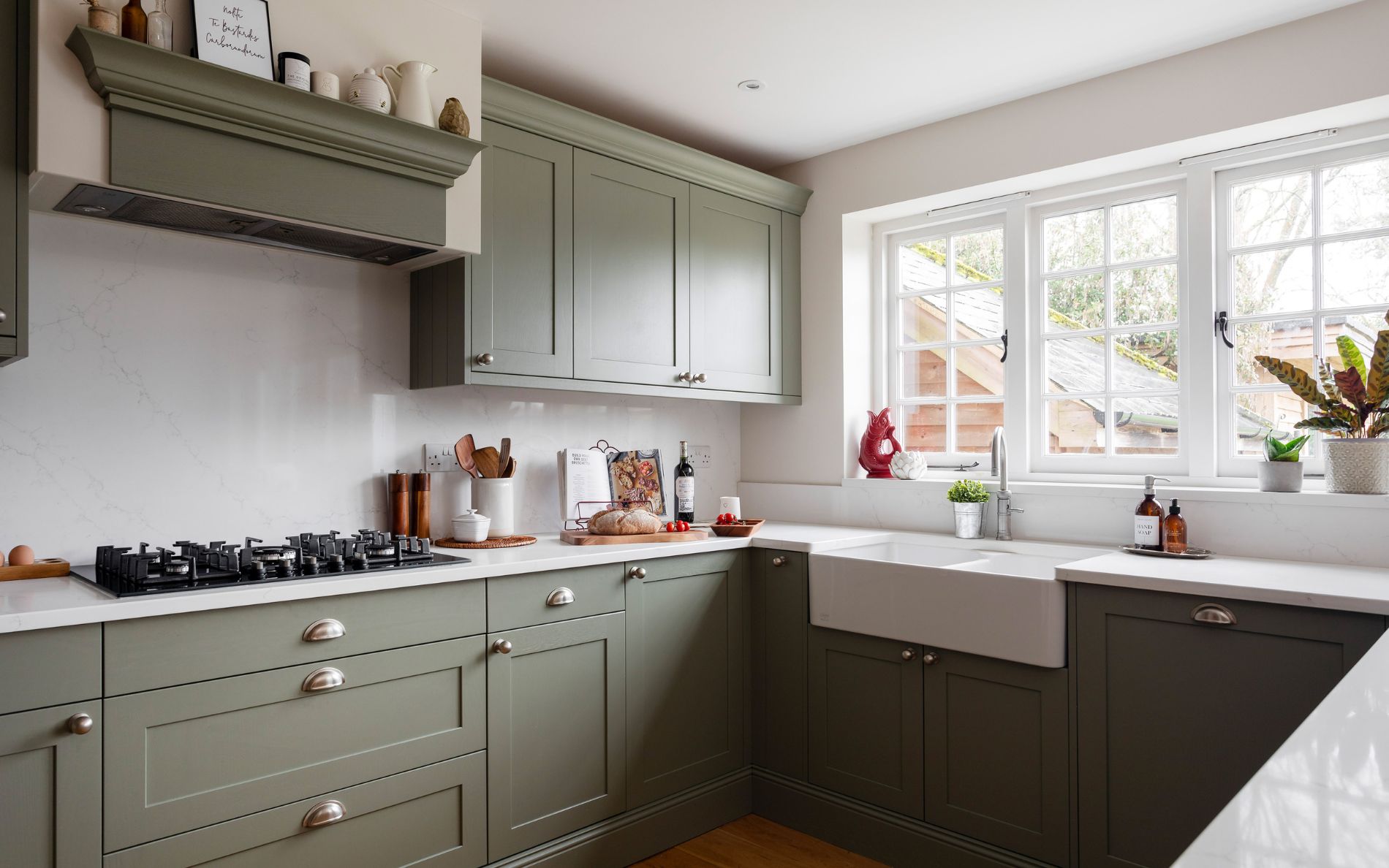 Aldana Kitchen in Cardamom by Ella Austin Kitchens
