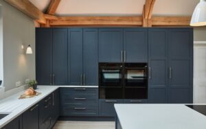 Aldana Kitchen in Slate Blue by Ella Austin Kitchens