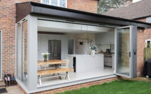 Belgravia Kitchen in Light Grey & Cashmere by Ella Austin Kitchens