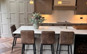 Belgravia Kitchen in Stone by Mill Town Kitchens