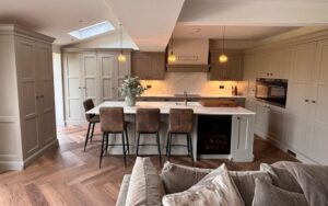 Belgravia Kitchen in Stone by Mill Town Kitchens
