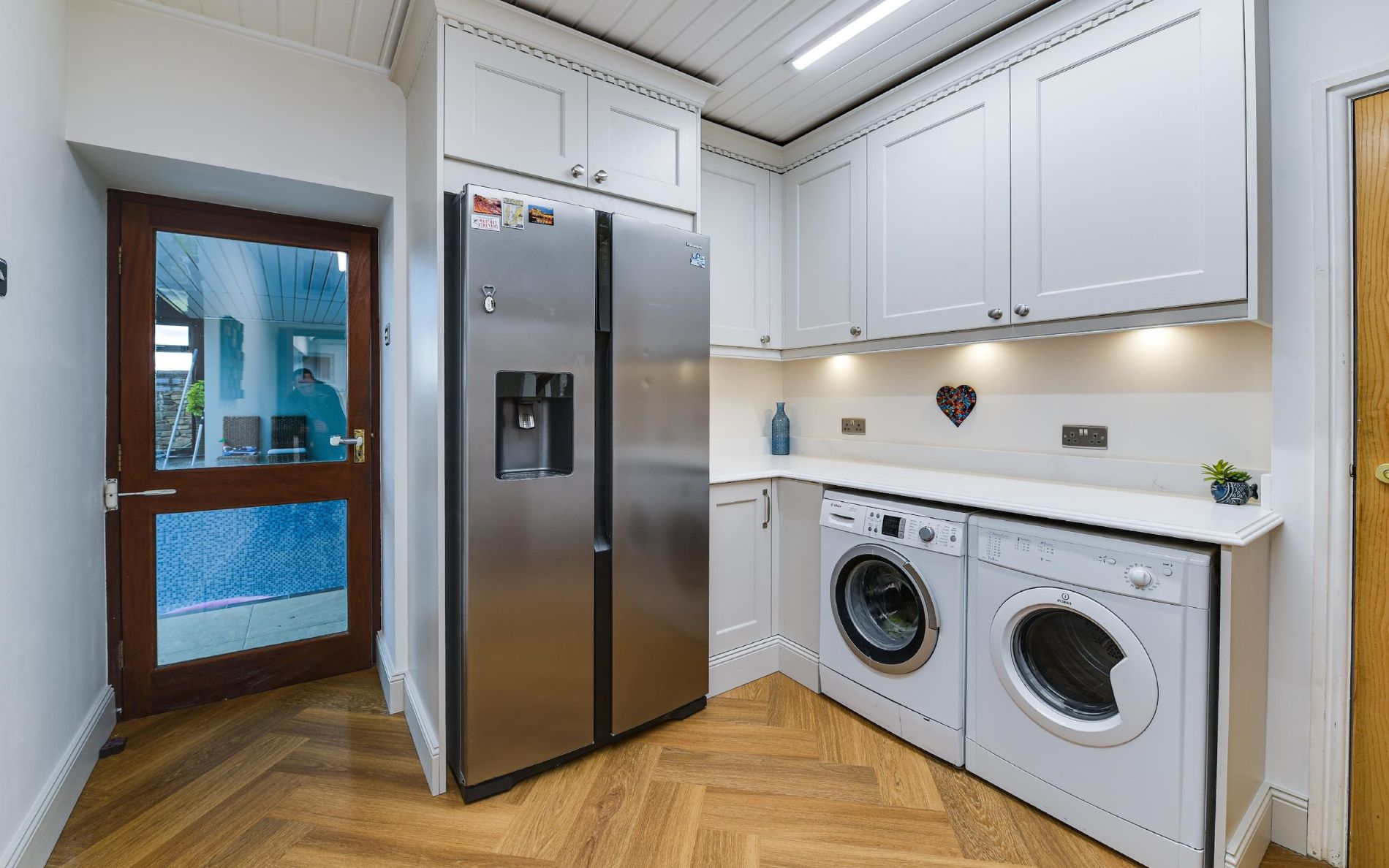 Wakefield Kitchen in Shell and Marine by Homestyle Kitchens