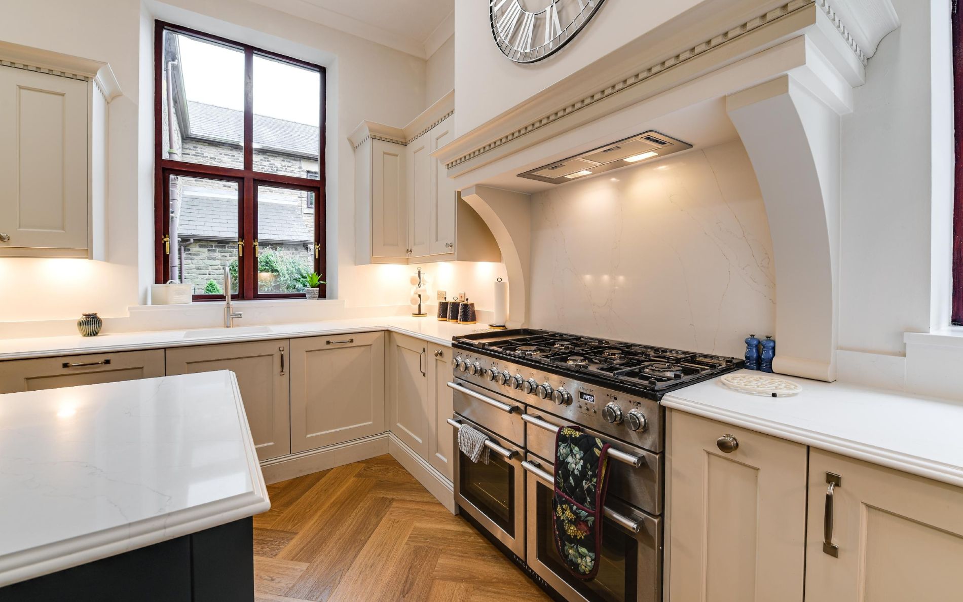 Wakefield Kitchen in Shell and Marine by Homestyle Kitchens