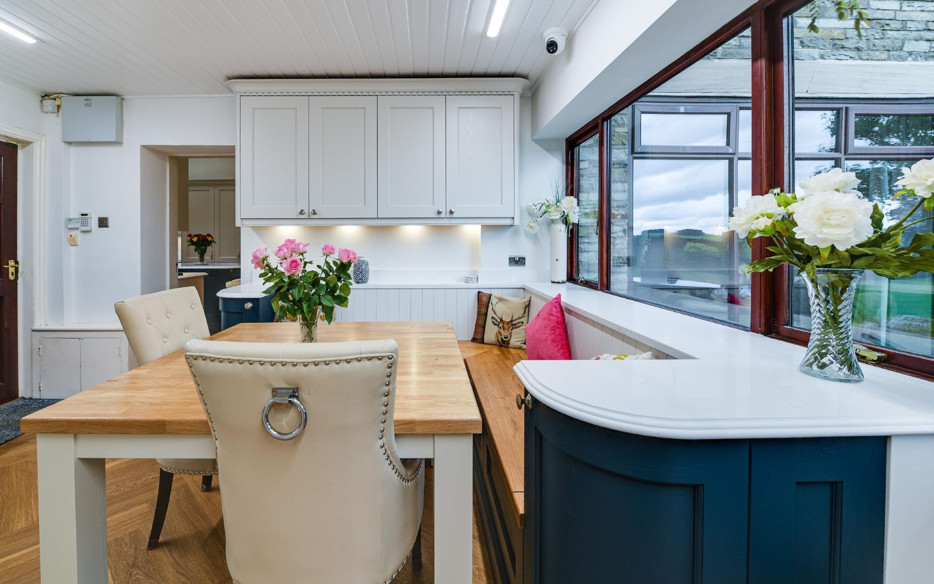 Wakefield Kitchen in Shell and Marine by Homestyle Kitchens