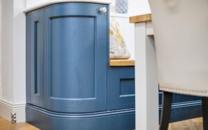 Wakefield Kitchen in Shell and Marine by Homestyle Kitchens