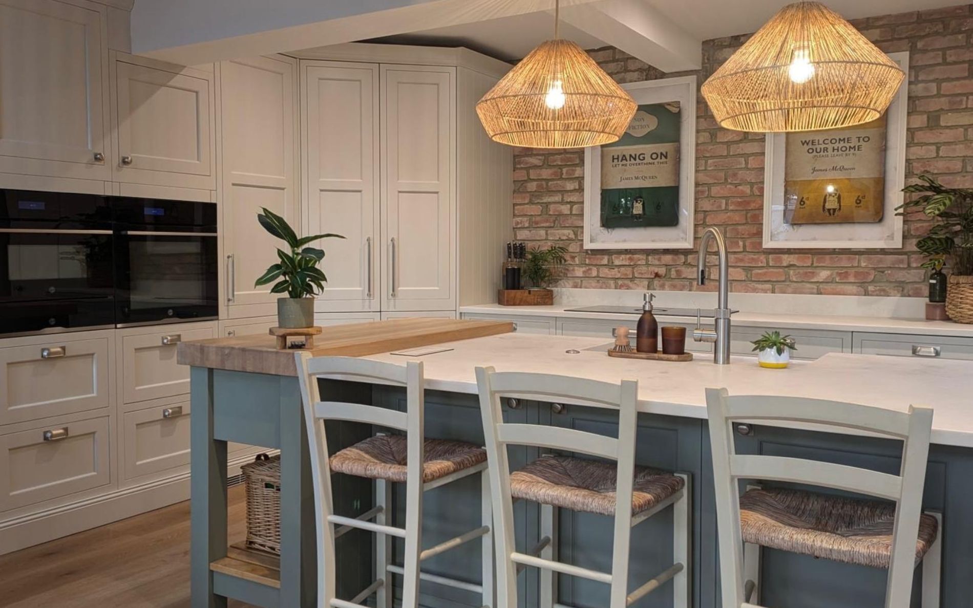 Belgravia Kitchen in Shell & Cardamom by Kitchen Collection