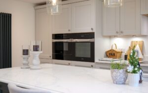 Wakefield Kitchen in Light Grey & Graphite by Portfolio Kitchens