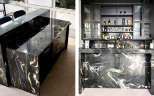 Arrington Kitchen in Cannon Black by Lemongrass Kitchens
