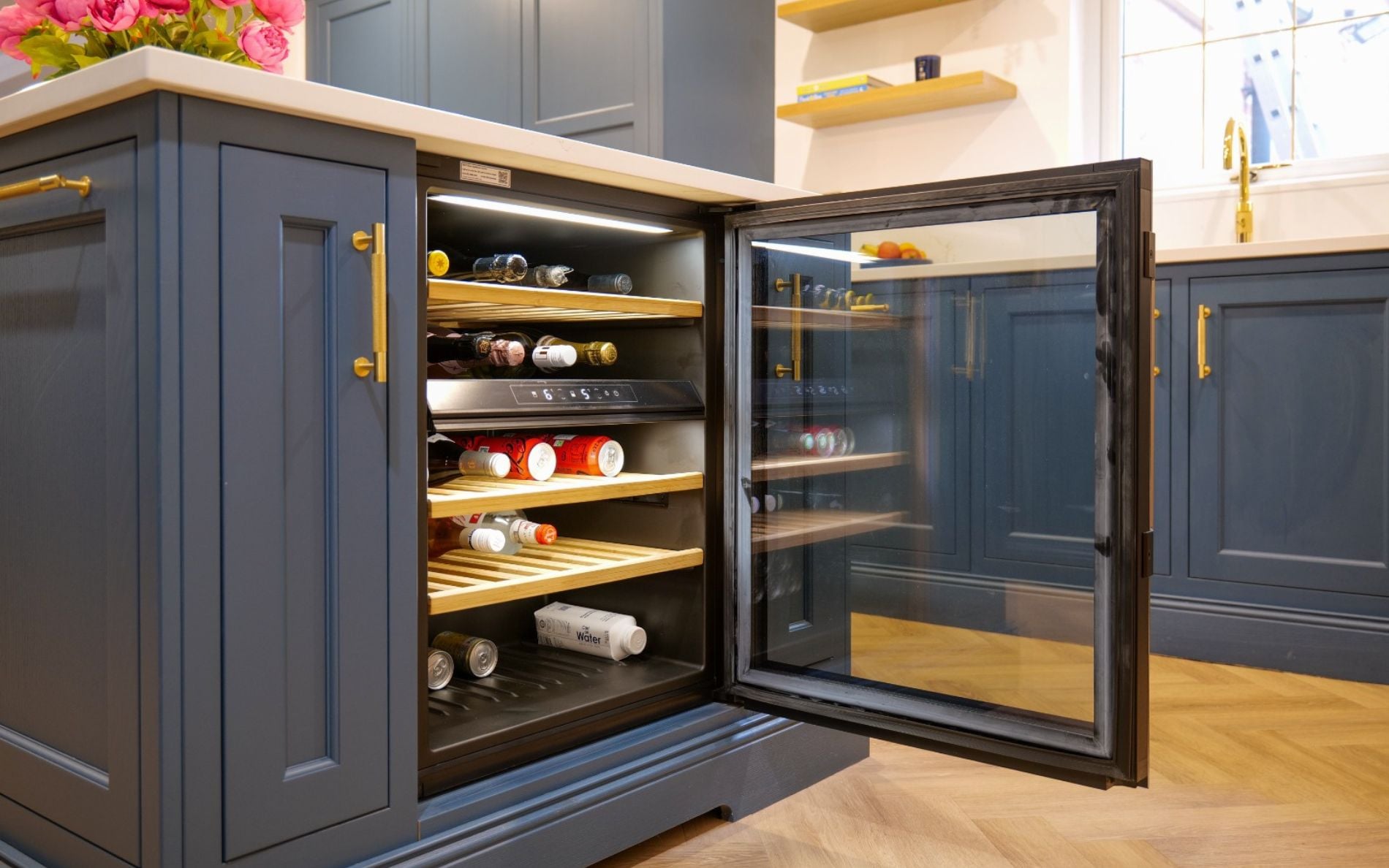 Belgravia Kitchen in Parisian Blue by Portfolio Kitchens