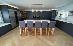 Clifden Kitchen in Graphite by Inline Kitchens