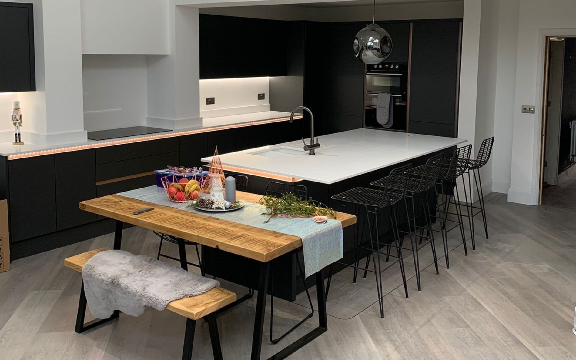 Zola Matte Kitchen in Graphite by Complete Kitchens Mansfield