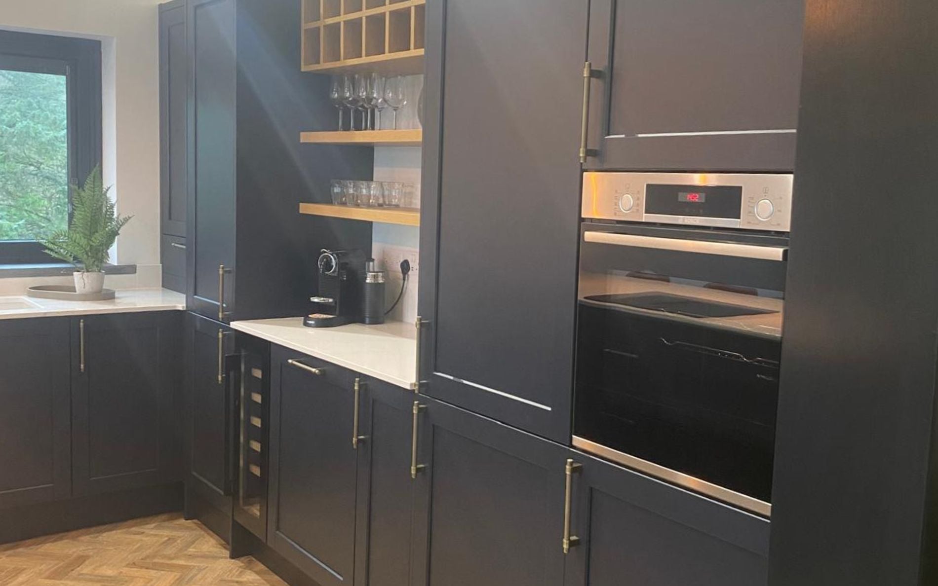 Dawson Kitchen in Indigo by Woodbox Interiors iBuild