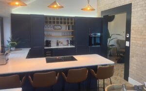 Dawson Kitchen in Indigo by Woodbox Interiors iBuild
