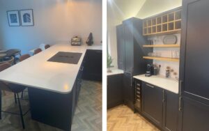 Dawson Kitchen in Indigo by Woodbox Interiors iBuild