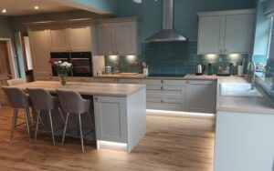 Madison Kitchen in Stone by Saturn Interiors