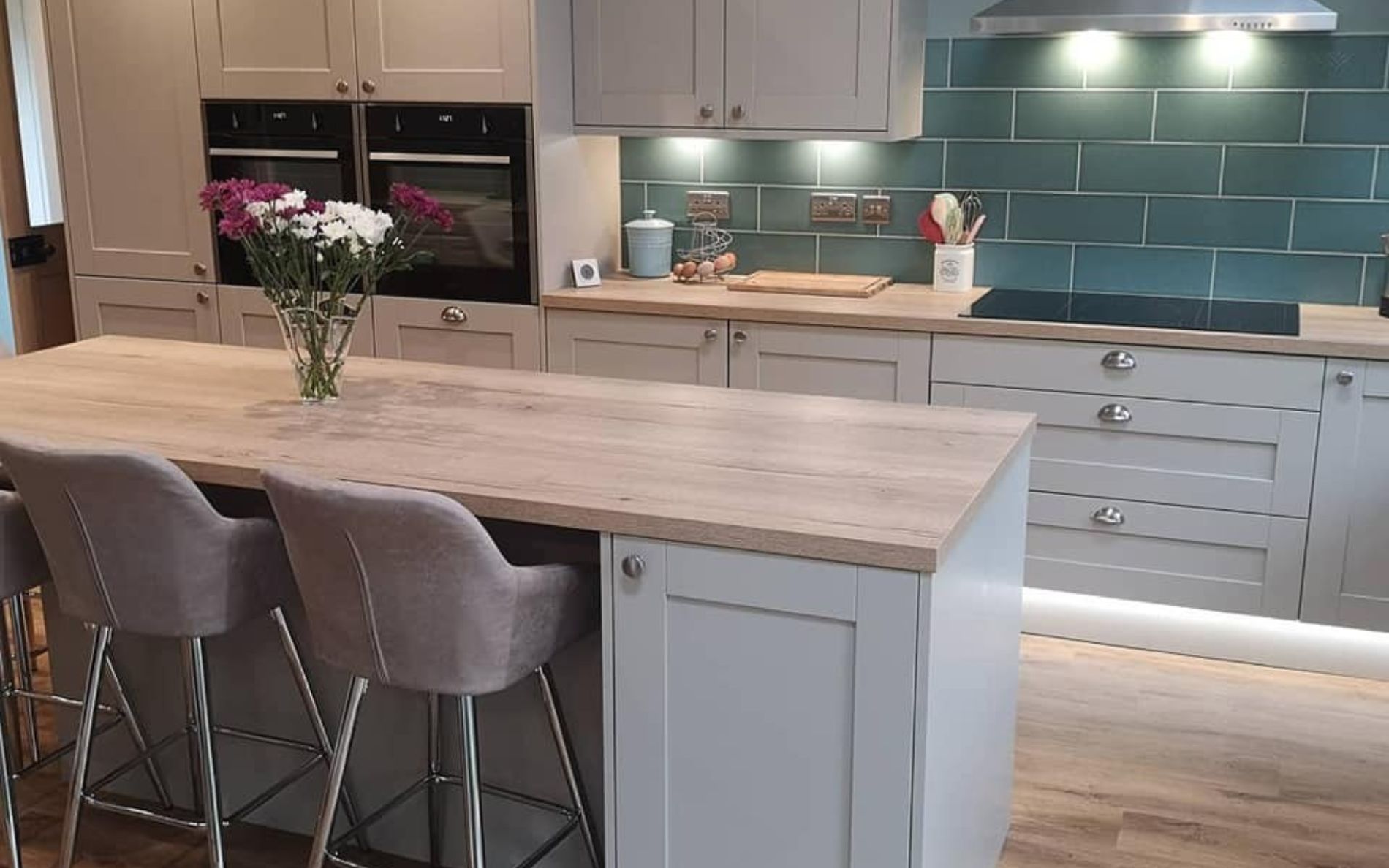 Madison Kitchen in Stone by Saturn Interiors