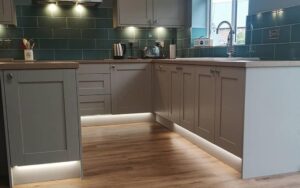Madison Kitchen in Stone by Saturn Interiors
